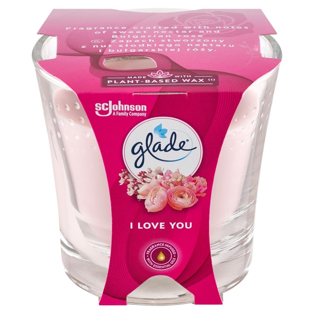 Glade I Love You Świeca zapachowa 129 g