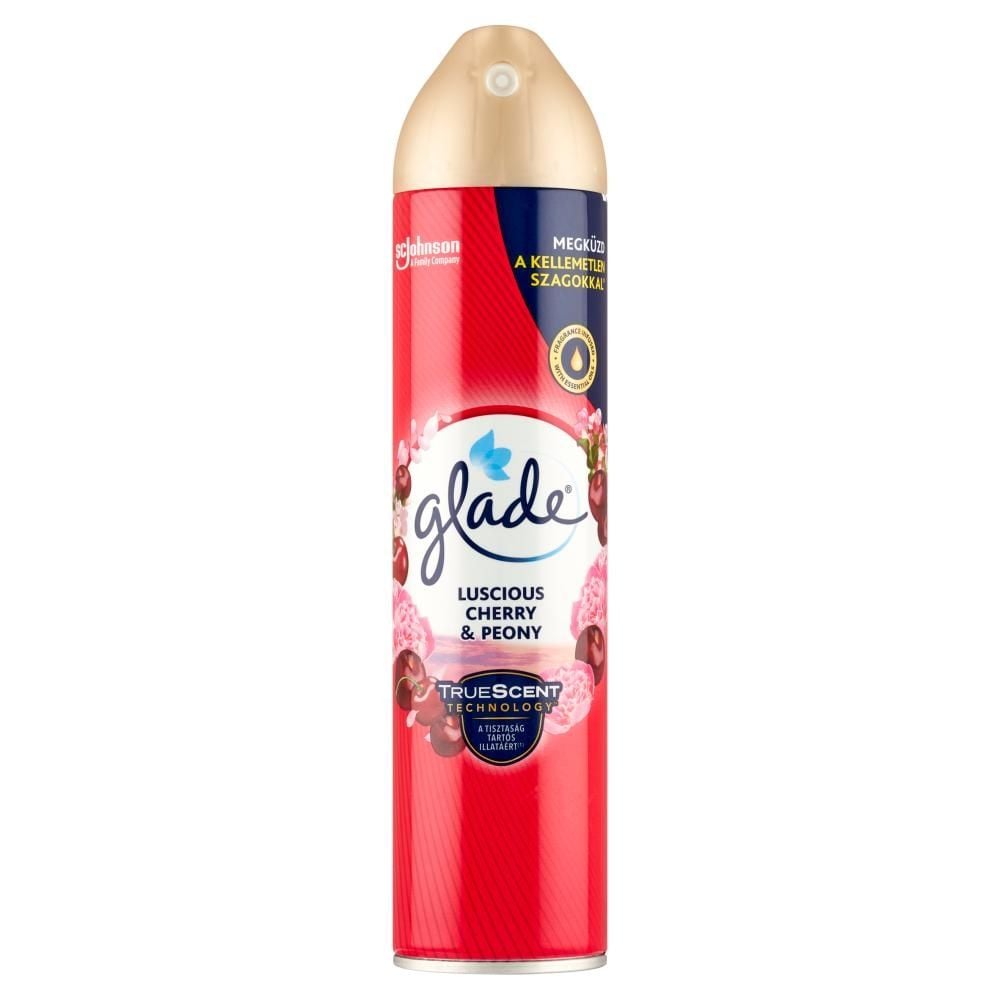 Glade Luscious Cherry & Peony Odświeżacz powietrza w aerozolu 300 ml