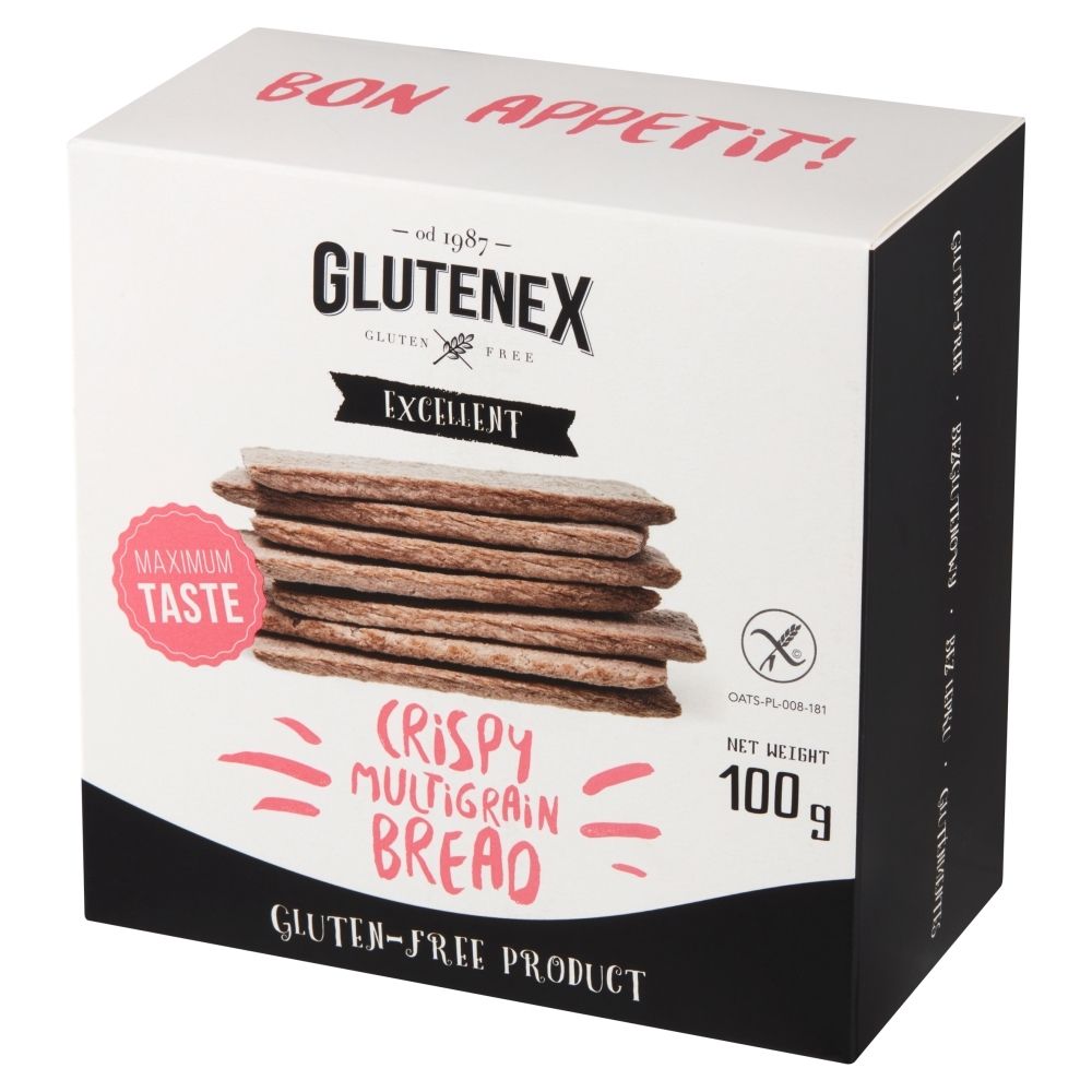 Glutenex Chlebek chrupki wielozbożowy 100 g