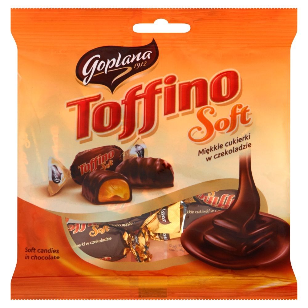 W Co Goplana Zamieniła Grabca Goplana Toffino Soft Miękkie cukierki w czekoladzie 80 g - Zakupy