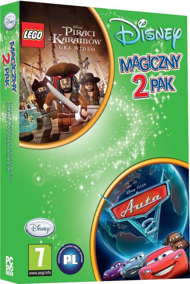 Gra DISNEY INTERACTIVE STUDIOS LEGO Piraci z Karaibów + Auta 2 PL (PC) 5907610750026