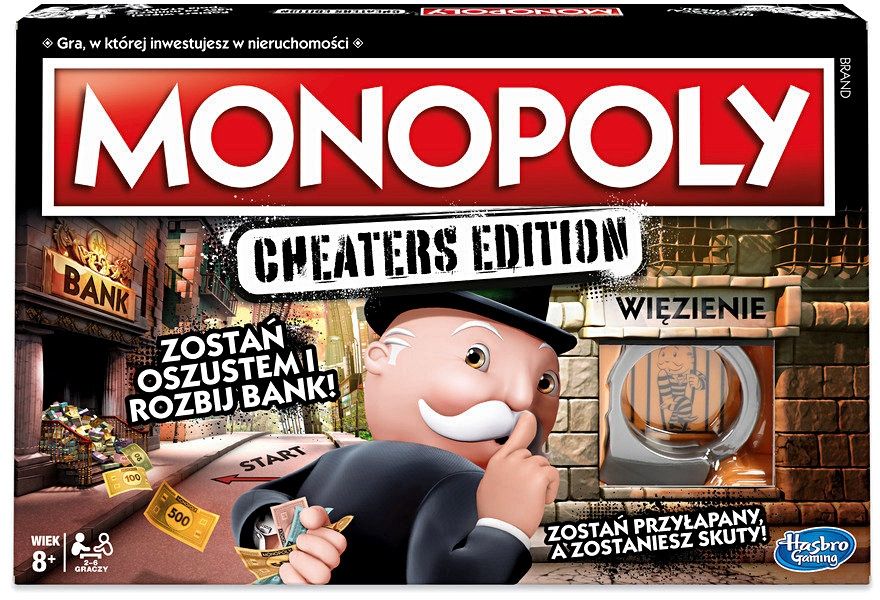Gra HASBRO Monopoly Cheaters Edition  E1871