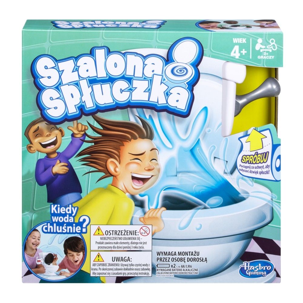 Gra rodzinna HASBRO Szalona Spłuczka C0447