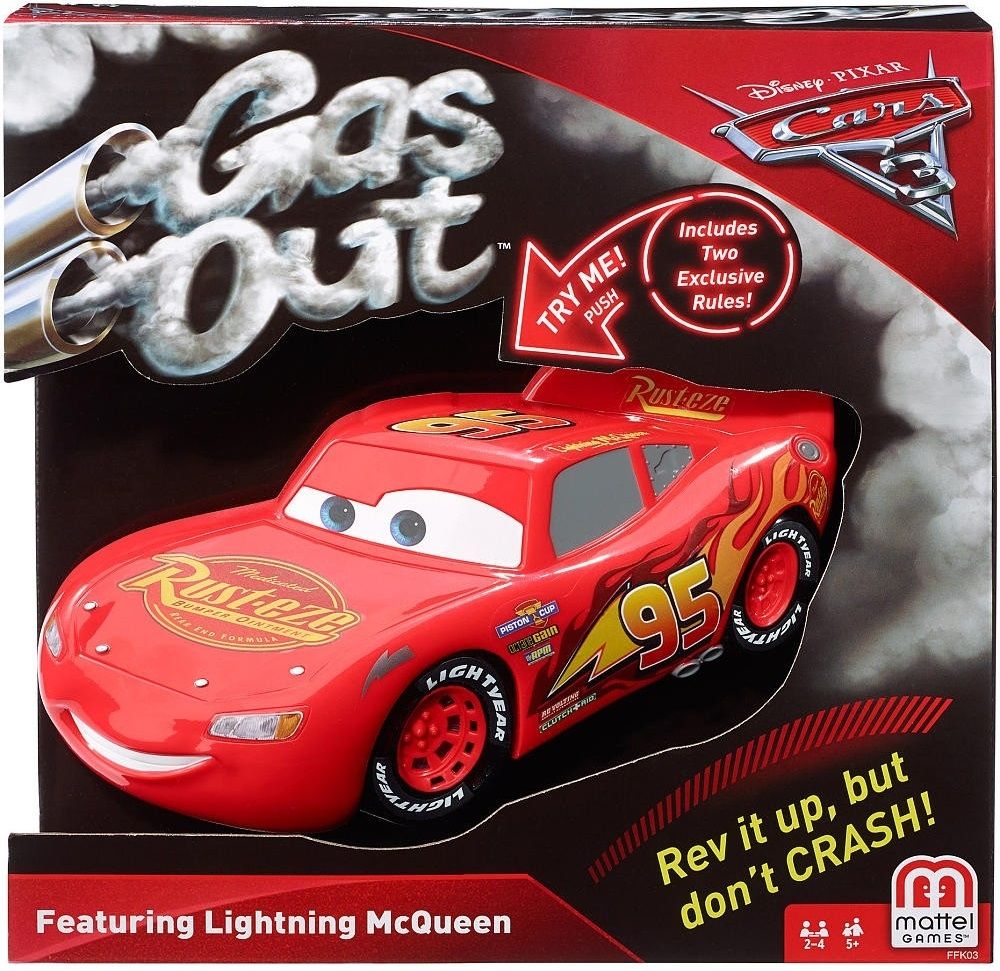 Gra rodzinna MATTEL Gas Out Cars 3 FFK03