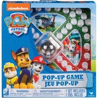 Gra SPIN MASTER Psi Patrol - Gra Planszowa Pop Up 6028796