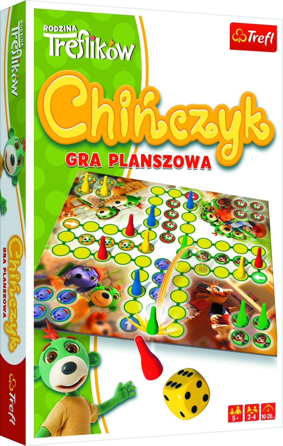 Gra TREFL Chińczyk Rodzina Treflików
