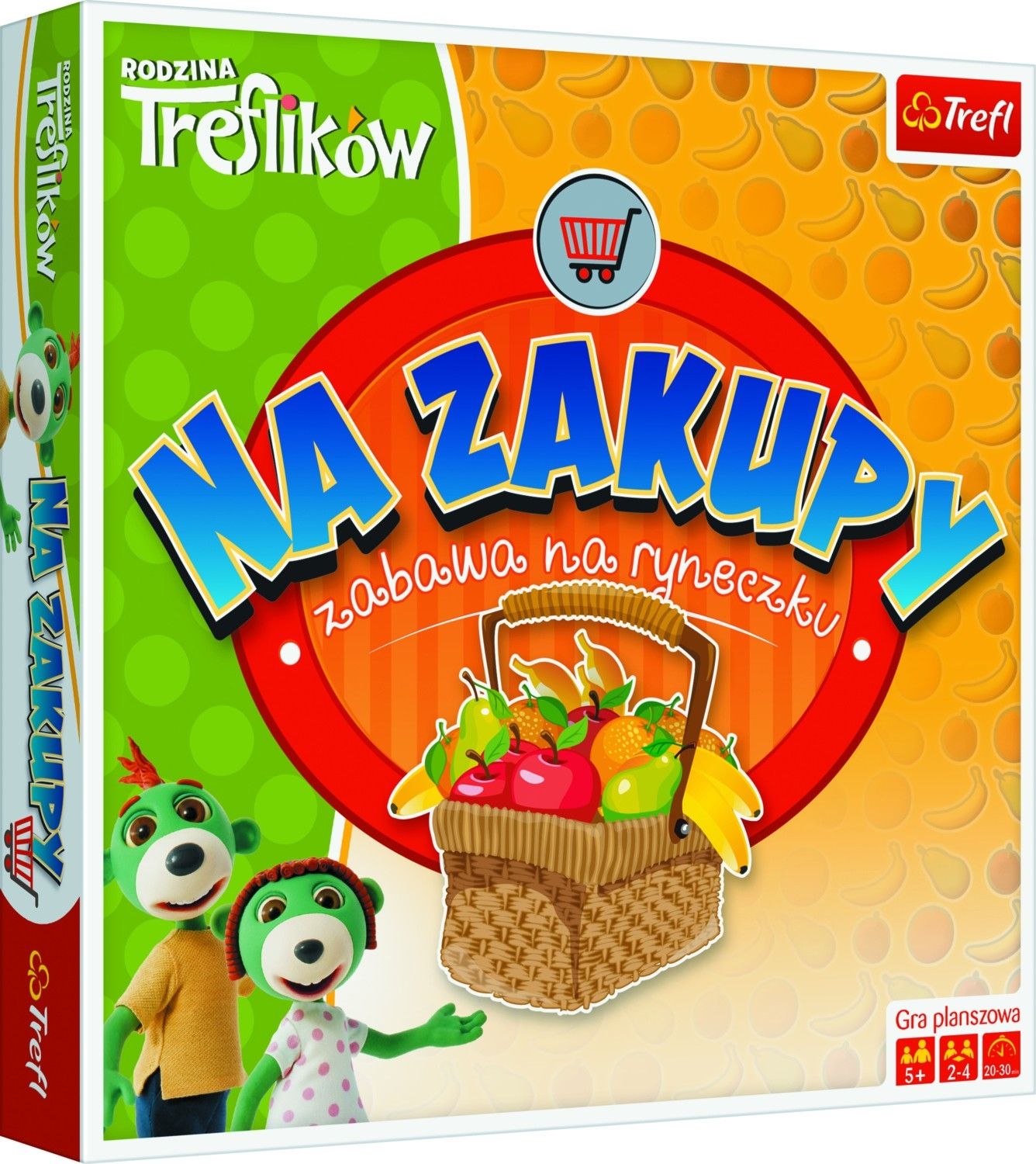 Gra TREFL Rodzina Treflików Na zakupy