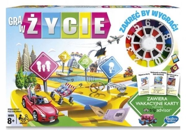 Hasbro Gra w Życie nowe wydanie E4304