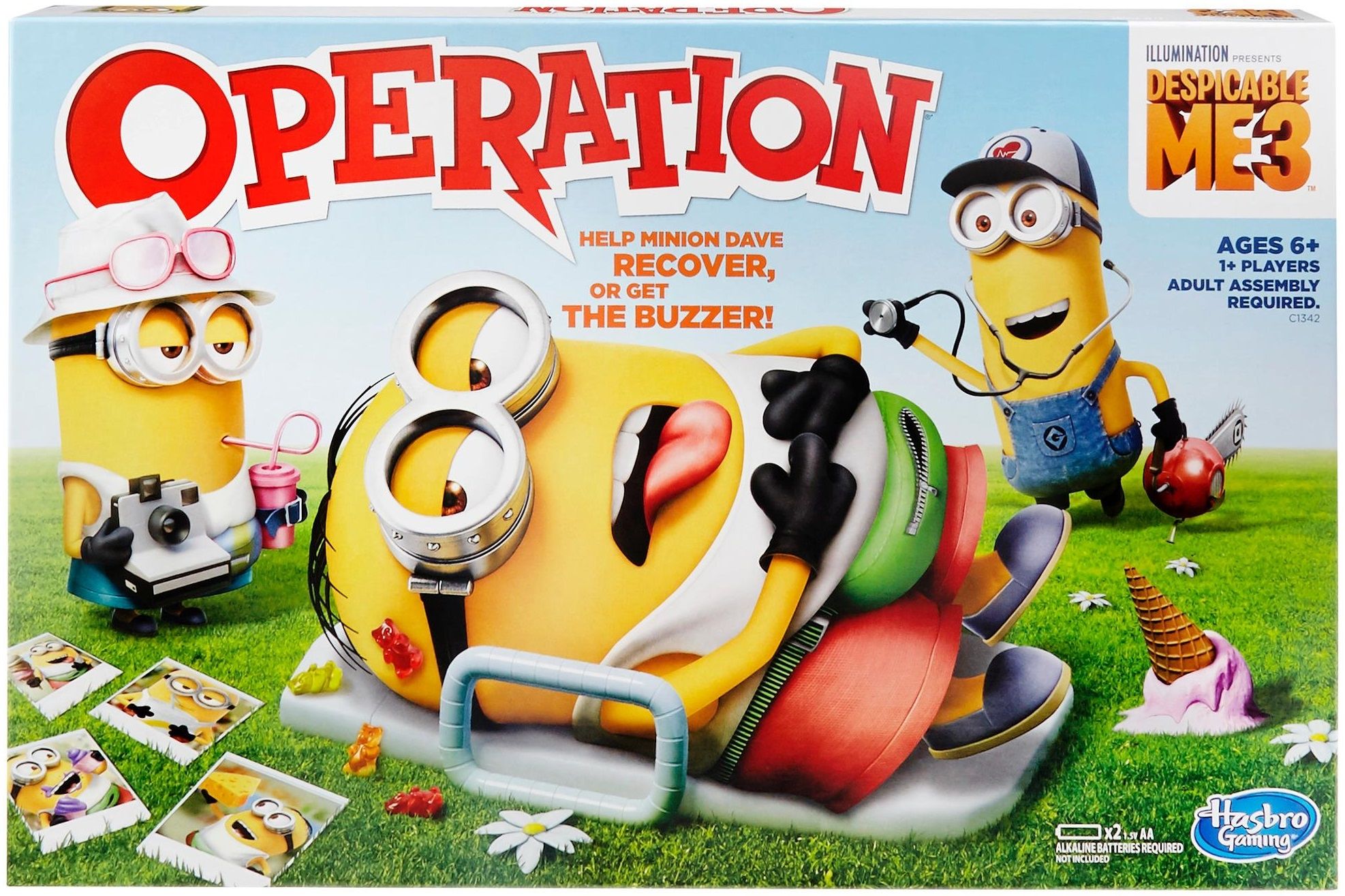 Gra zręcznościowa HASBRO Operacja Minionki C1342