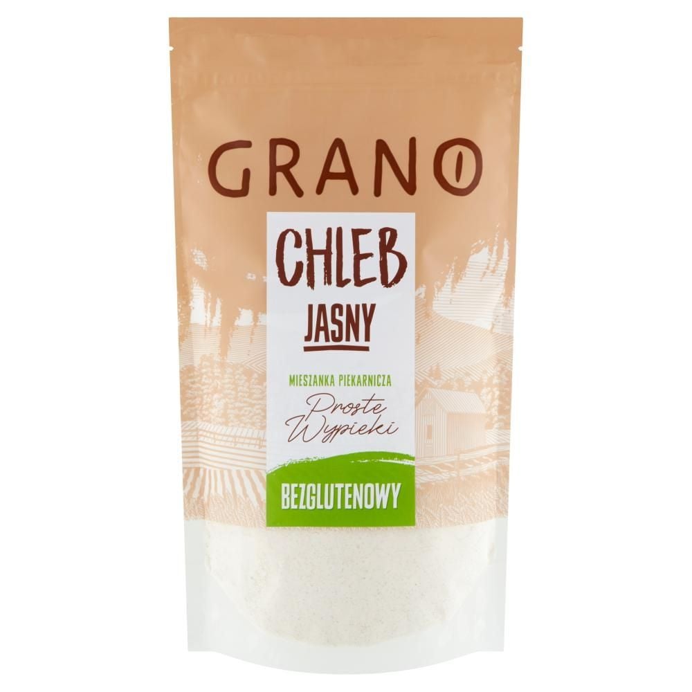 Grano Chleb jasny bezglutenowy mieszanka piekarnicza 500 g