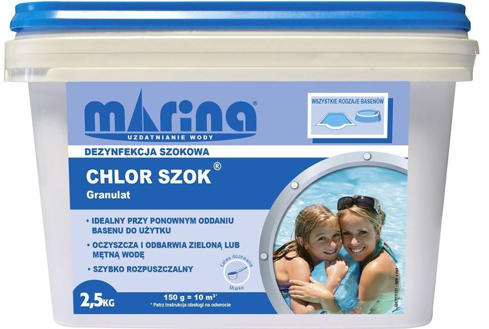 Granulat chlorowy MIRA LUX Chlor Szok Granulat - 2.5kg
