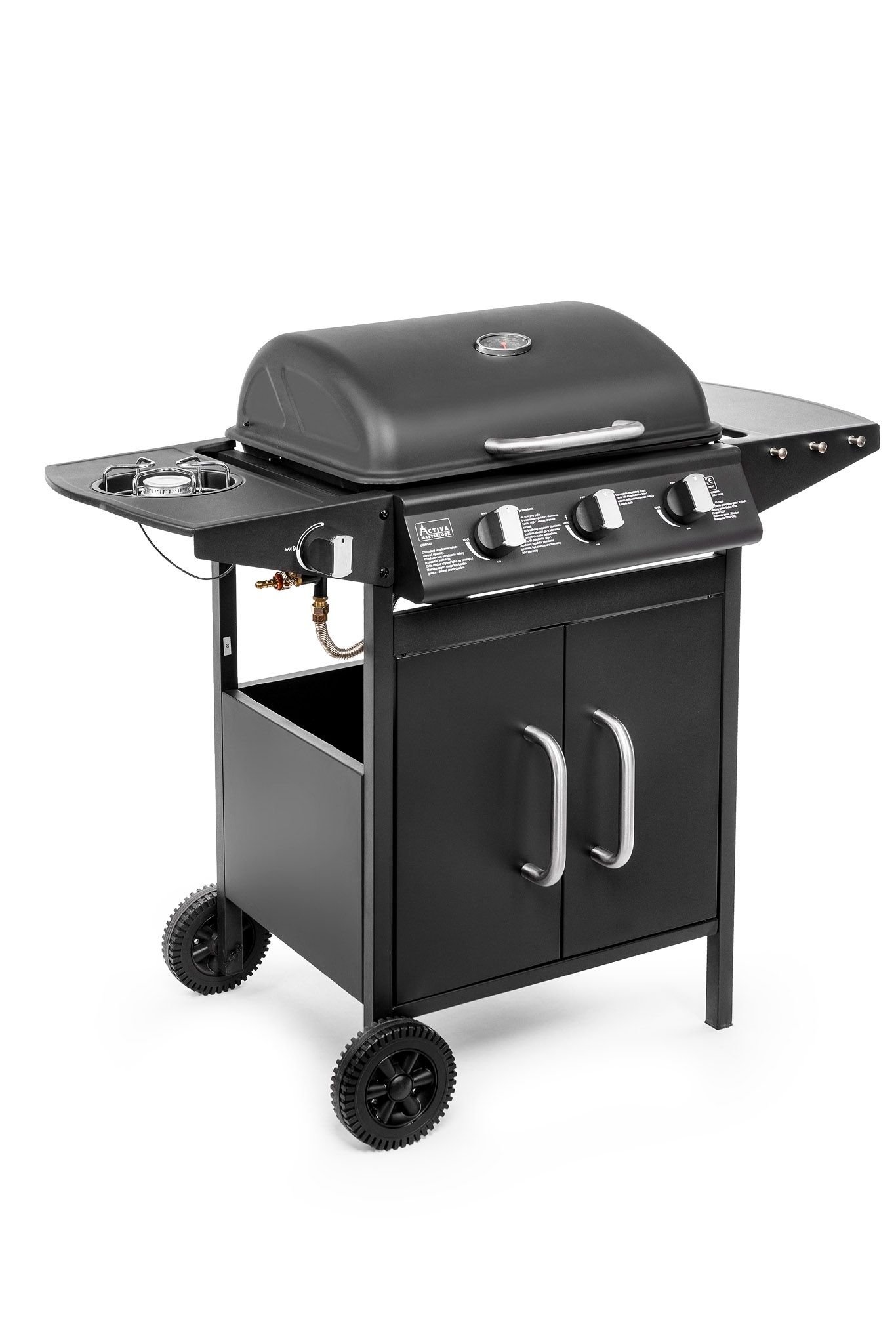 Grill Gazowy Activa California 3+1 Palniki (8,7 + 2,5 kW)