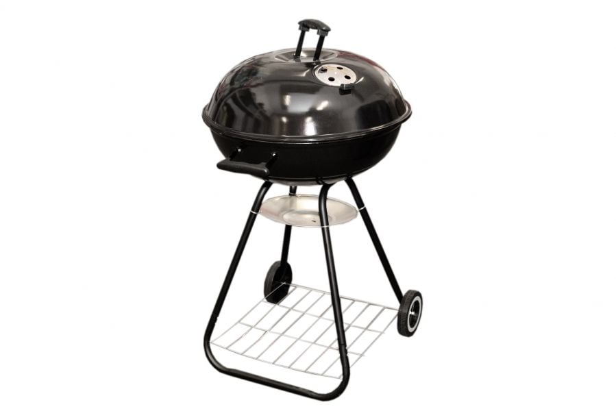 Grill Węglowy Jms Sports Kulisty z Pokrywą