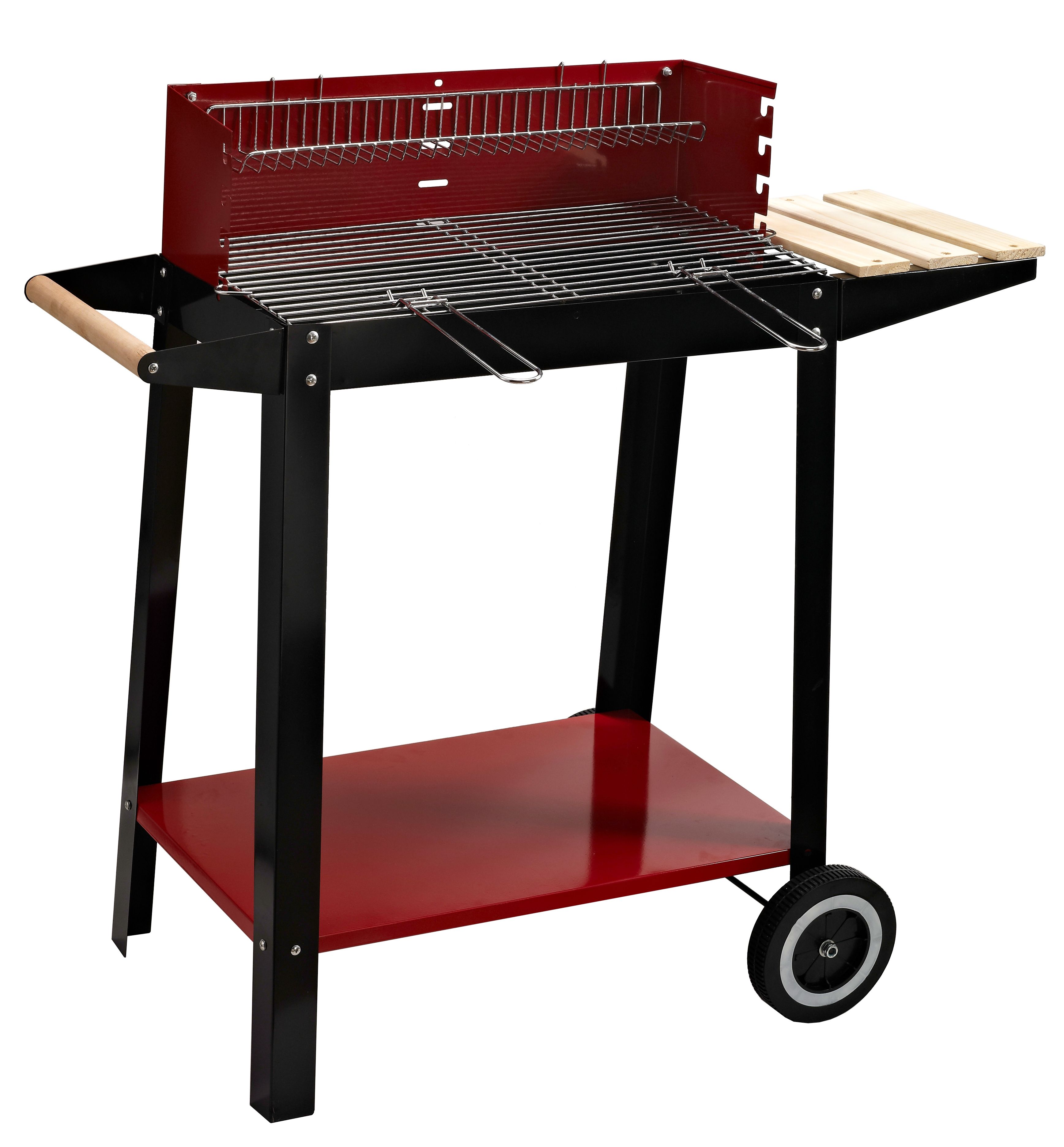 Grill Prostokątny JMS z Półką z Listewek