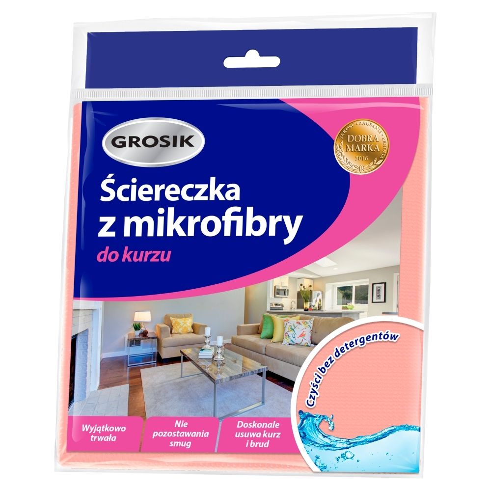 Grosik Ściereczka z mikrofibry do kurzu