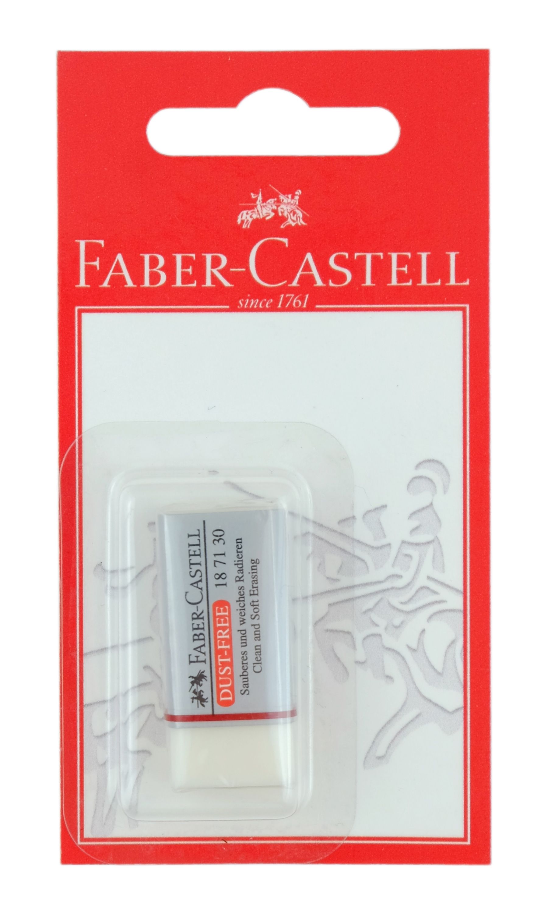 Gumka AMEX Gumka dust free plastikowa mała faber castell 1 szt. blister