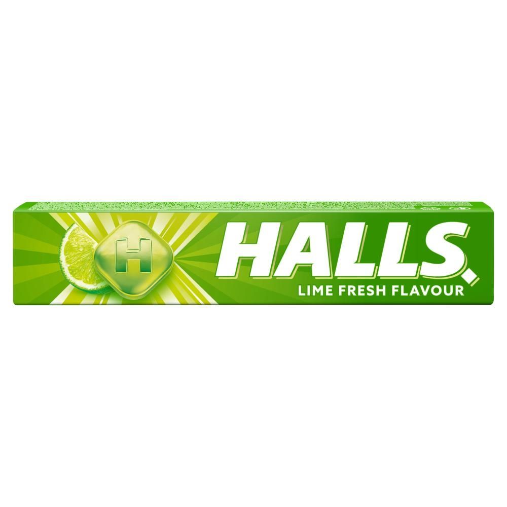 Halls Cukierki o smaku limonki 33,5 g