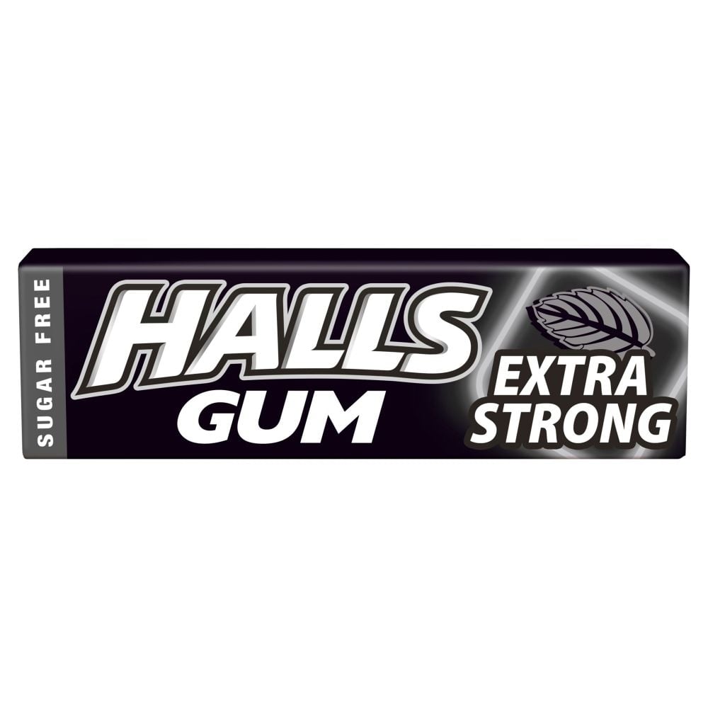 Halls Gum Guma do żucia bez cukru o smaku eukaliptusowym 14 g