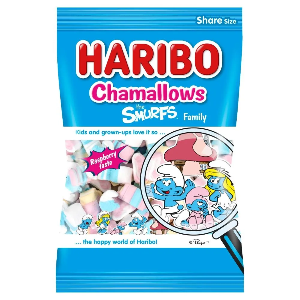 Haribo Chamallows Smerfy Pianki 175 g