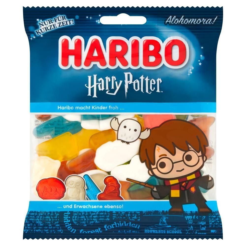 Haribo Harry Potter Żelko-pianki o smaku owocowym 160 g