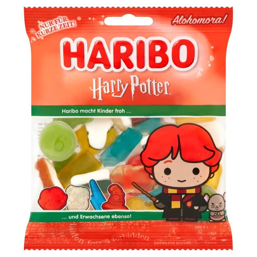 Haribo Harry Potter Żelko-pianko o smaku owocowym 160 g