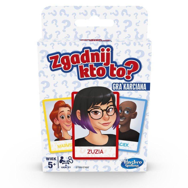 HASBRO Gra karciana, karty Zgadnij kto to? E7588