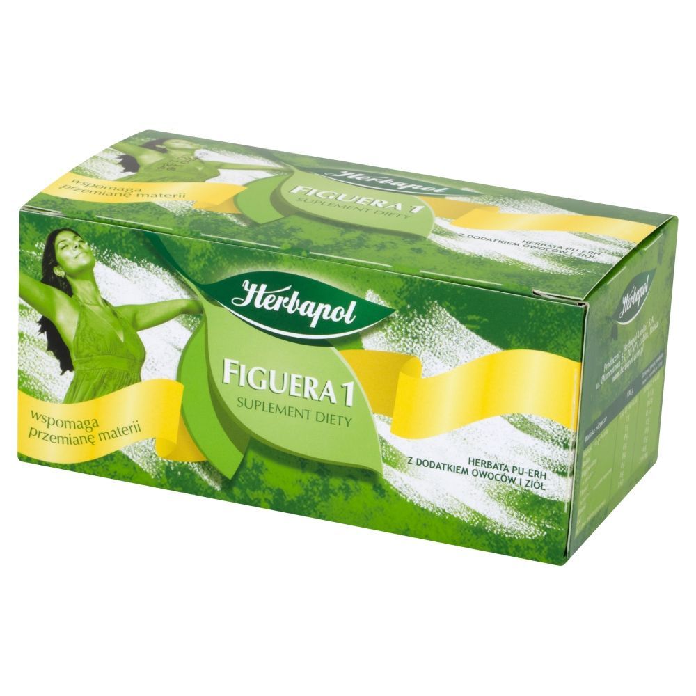 Herbapol Figuera 1 Suplement diety Herbata Pu-Erh 40 g (20 torebek)