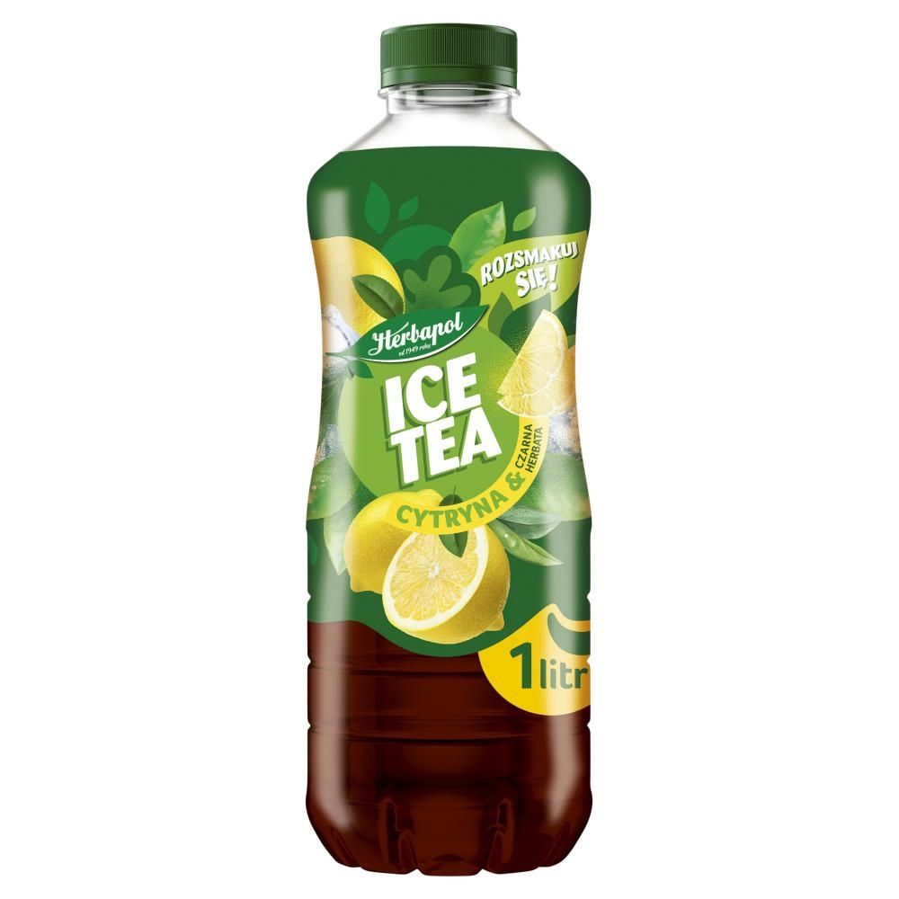 Herbapol Ice Tea Napój owocowo-herbaciany cytryna & czarna herbata 1 l
