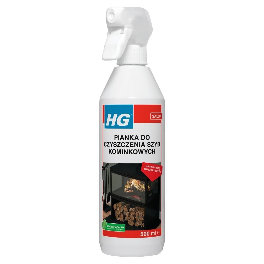HG Pianka do czyszczenia szyb kominkowych 500 ml