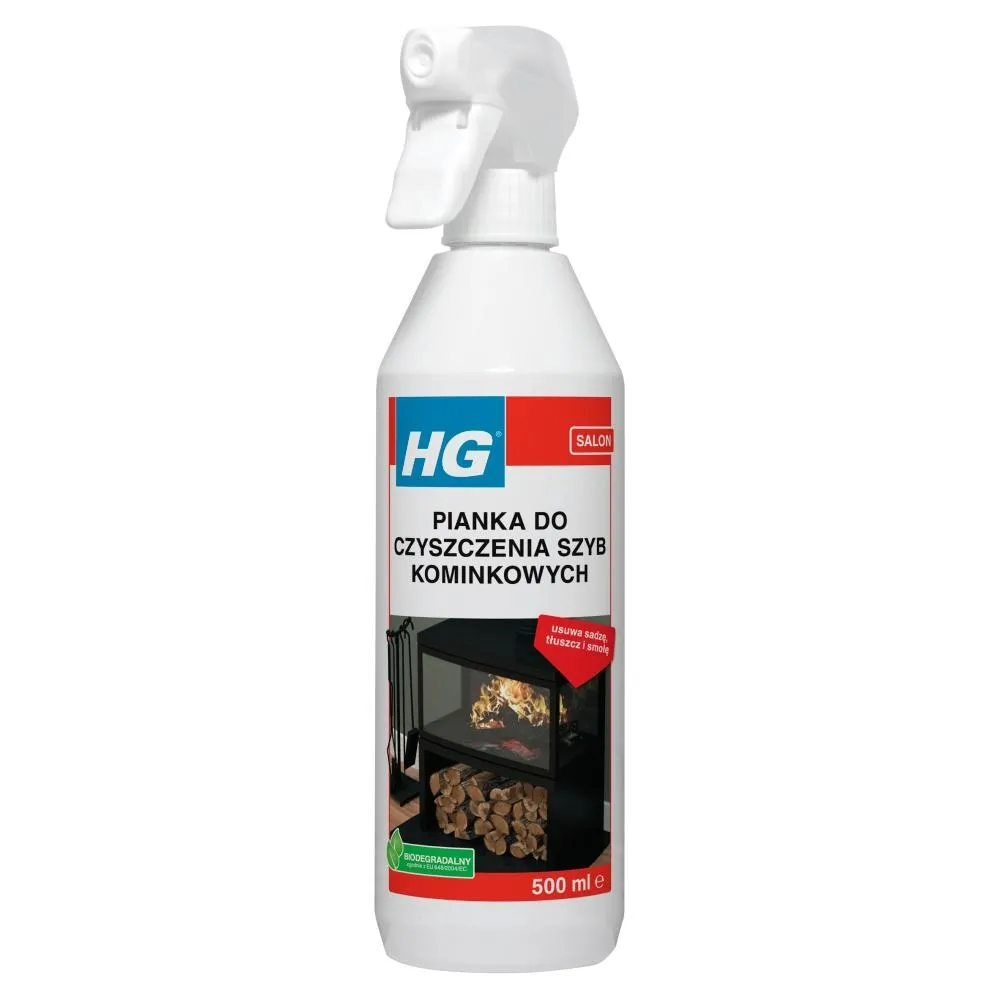 HG Pianka do czyszczenia szyb kominkowych 500 ml