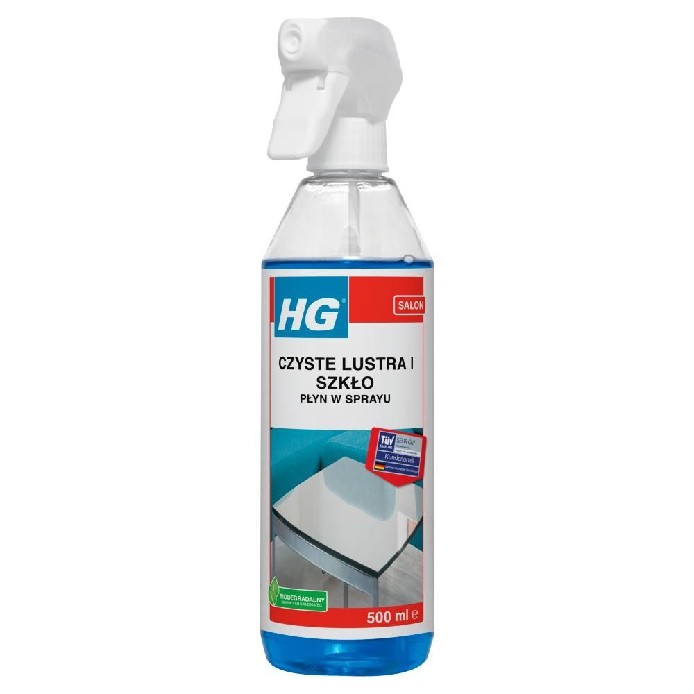 HG Płyn w sprayu czyste lustra i szkło 500 ml