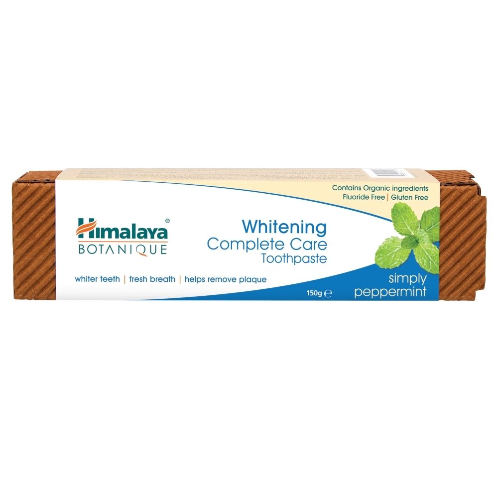 Himalaya Botanique Wybielająca pasta do zębów Complete Care o smaku Mięty Pieprzowej 150g