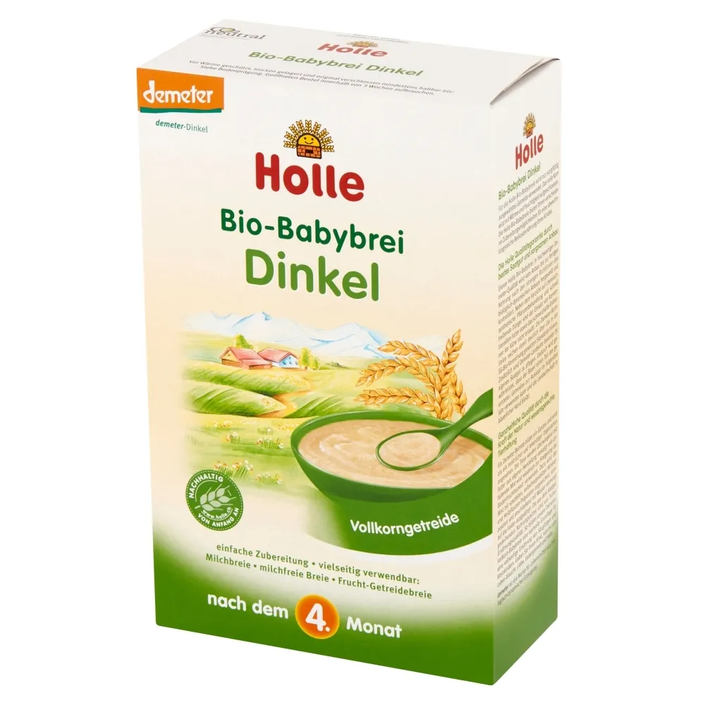 Holle Bio kaszka orkiszowa dla niemowląt powyżej 4. miesiąca życia 250 g