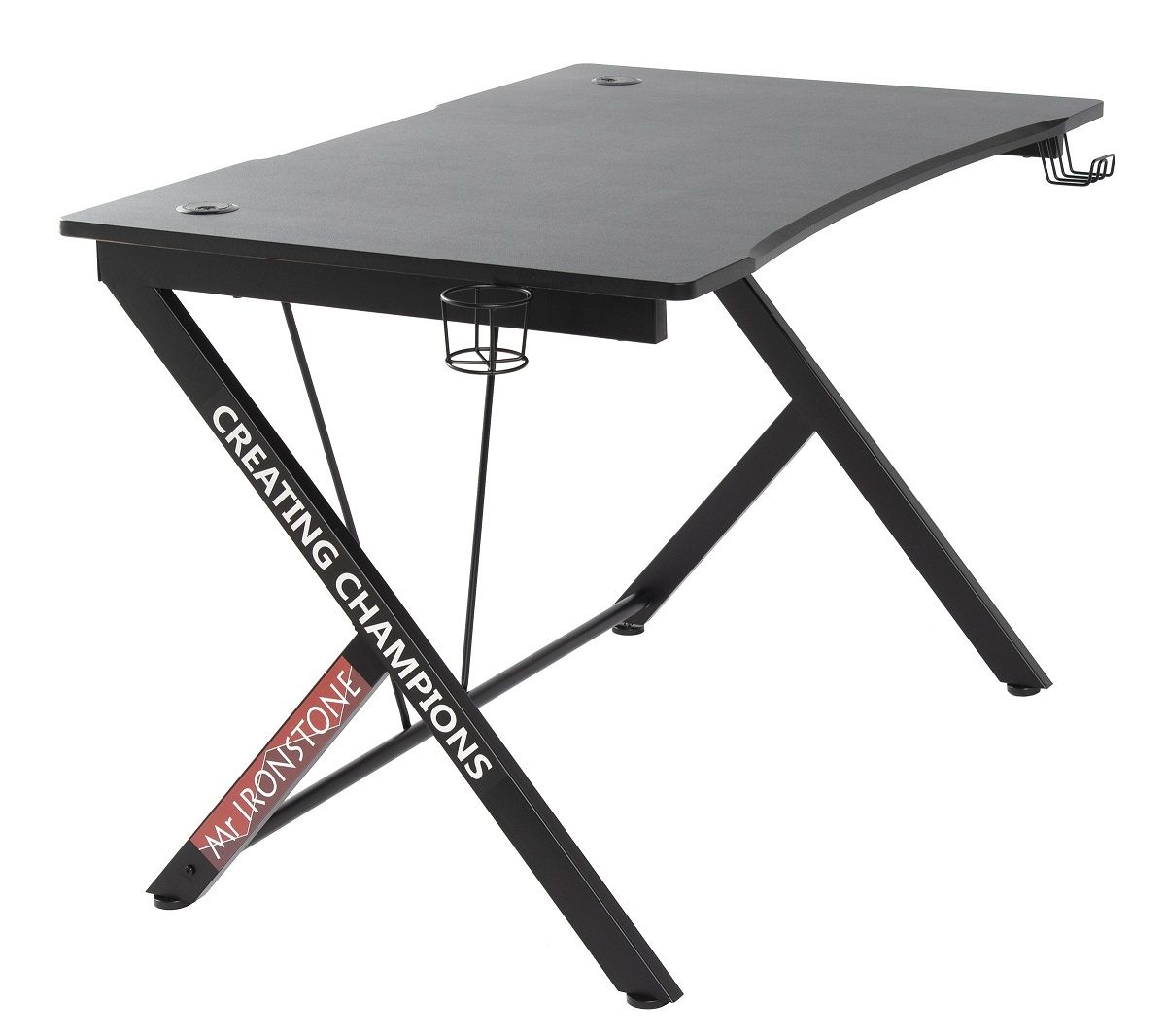 Home Invest Biurko gamingowe czarne 115cm