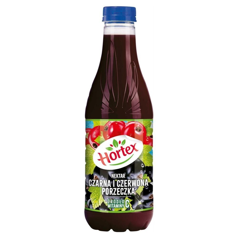 Hortex Nektar czarna i czerwona porzeczka 1 l