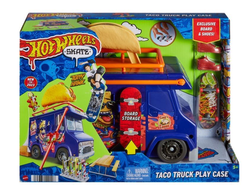 Фото - Інші іграшки Hot Wheels Skate Taco Tricki Ciężarówka Zestaw HMK00 
