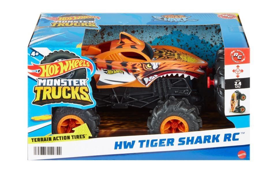 HotWheels R/C Tiger Shark Pojazd zdalnie sterowany 1:24 HNV03