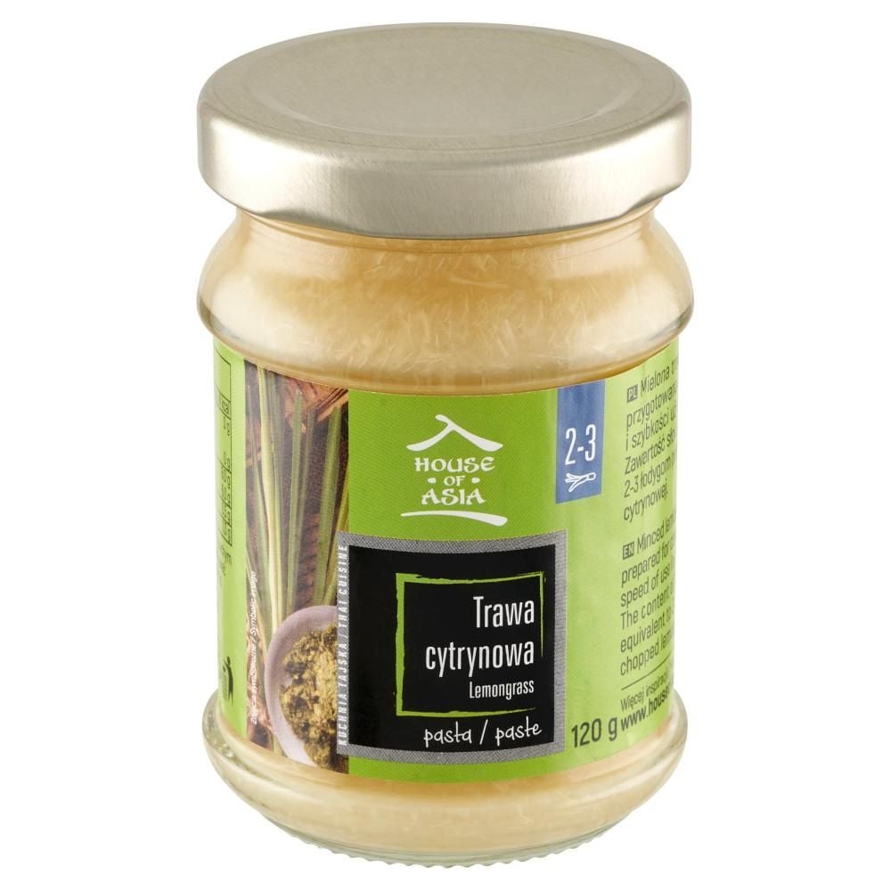 House of Asia Trawa cytrynowa pasta 120 g