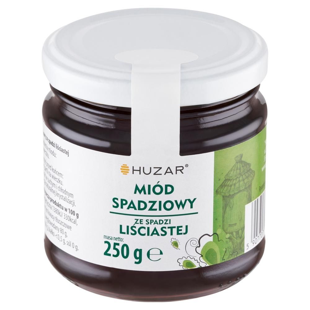 Huzar Miód spadziowy ze spadzi liściastej 250 g