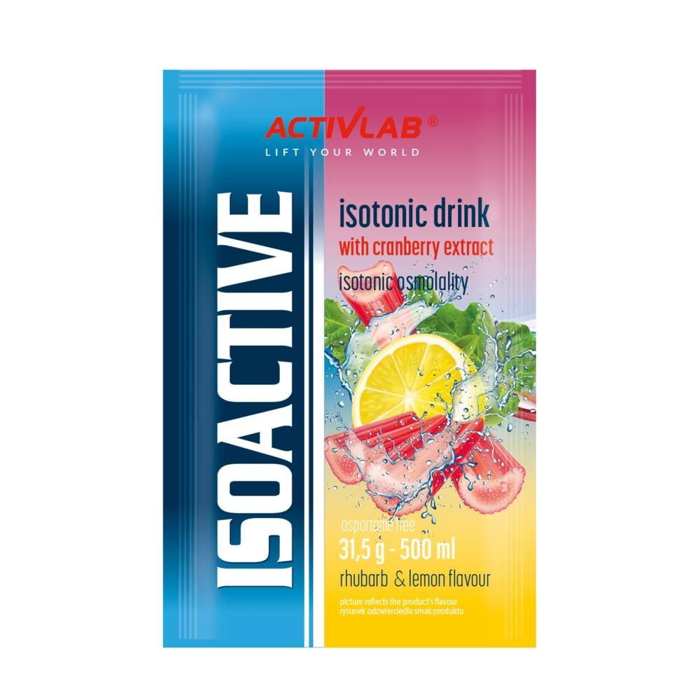 ACTIVLAB ISOACTIV RABARBAR-CYTRYNA SASZETKA 31,5g