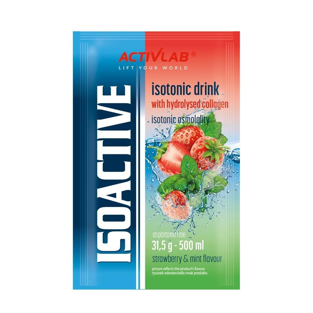 ACTIVLAB ISOACTIV TUSKAWKA-MIĘTA SASZETKA 31,5g