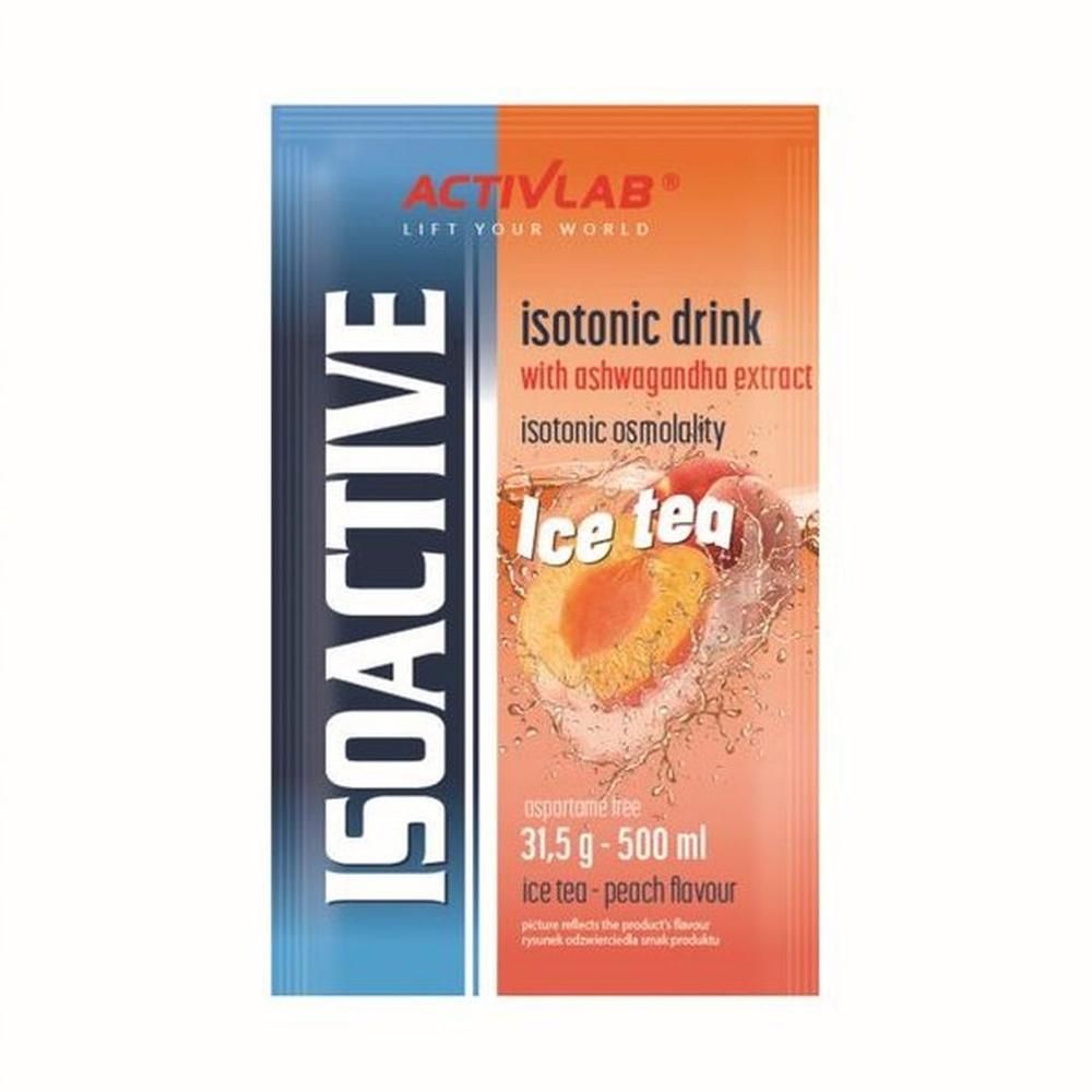 ACTIVLAB ISOACTIV SASZETKA 31,5g ICE TEA BRZOSKWINIA
