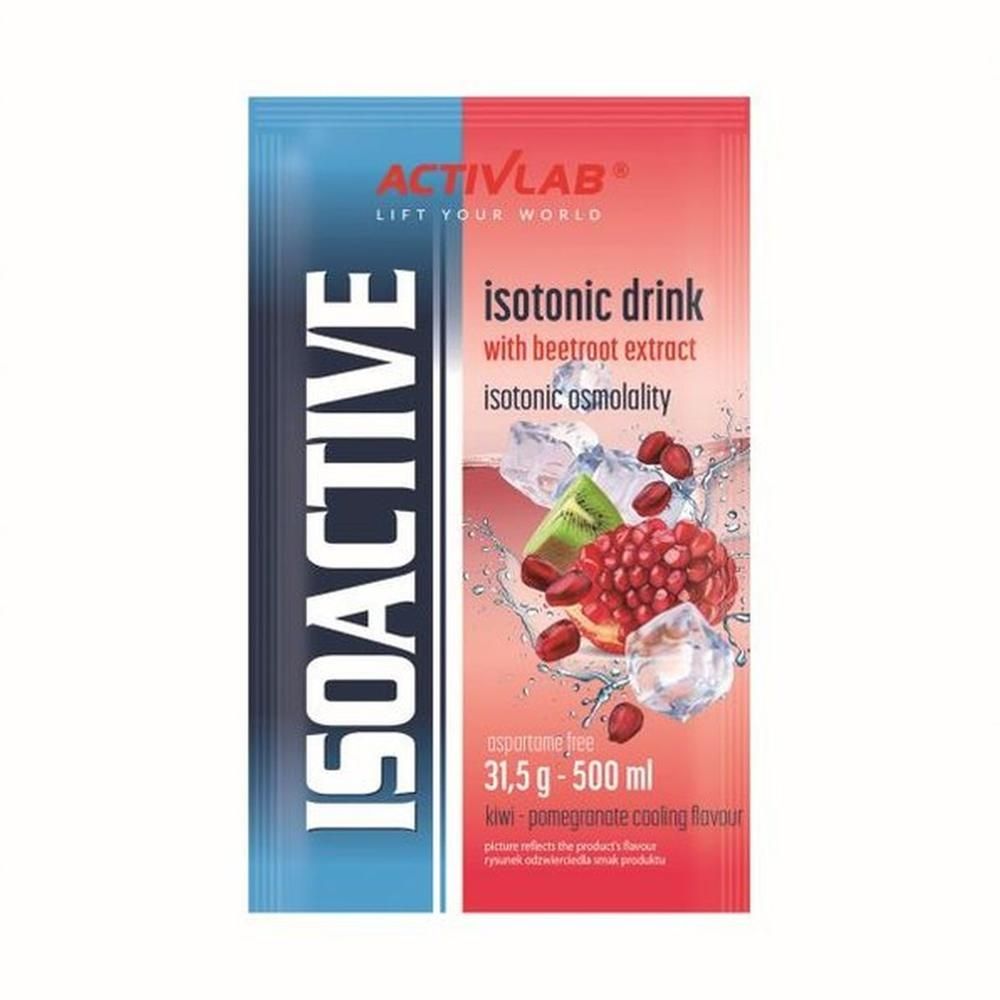 ACTIVLAB ISOACTIV SASZETKA 31,5g KIWI-GRANAT