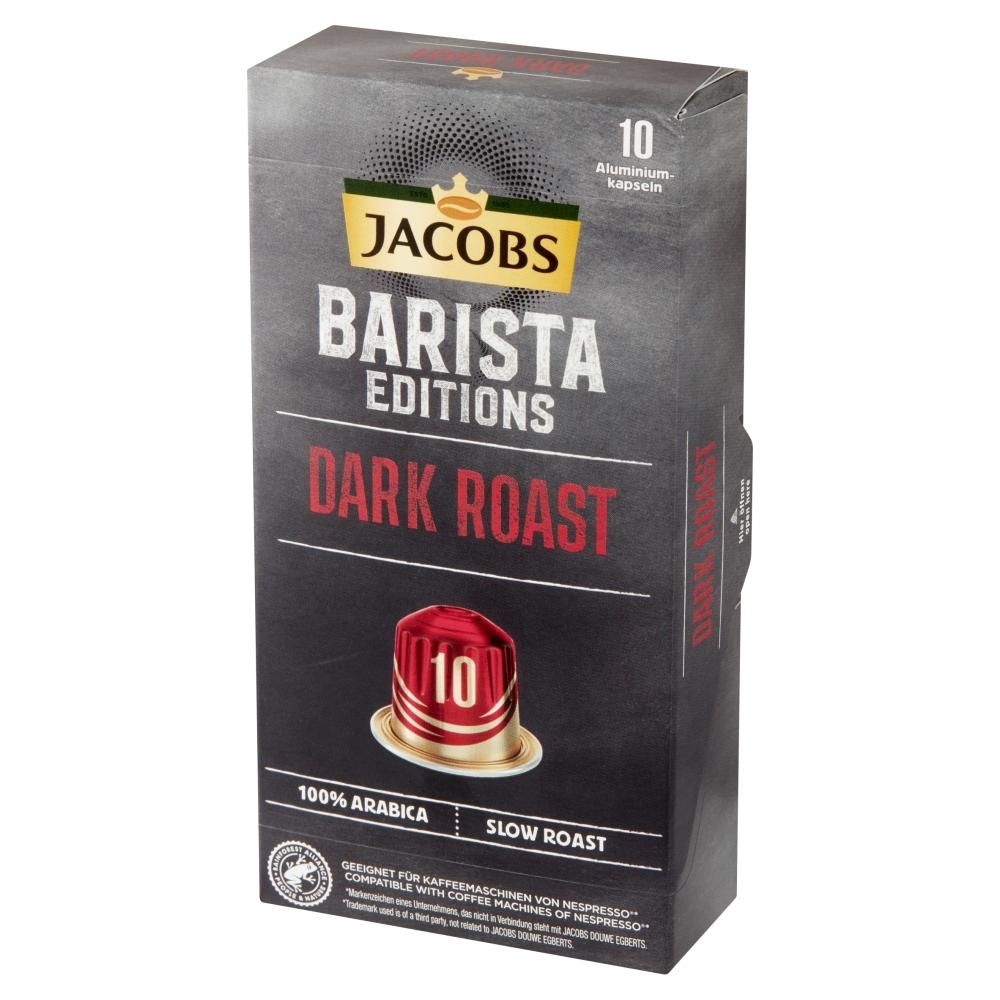 Jacobs Barista Editions Dark Roast Kawa mielona w kapsułkach 52 g (10 sztuk)