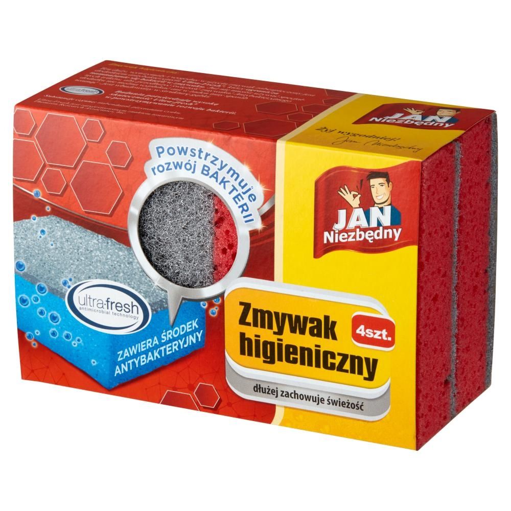 Jan Niezbędny Zmywak higieniczny 4 sztuki