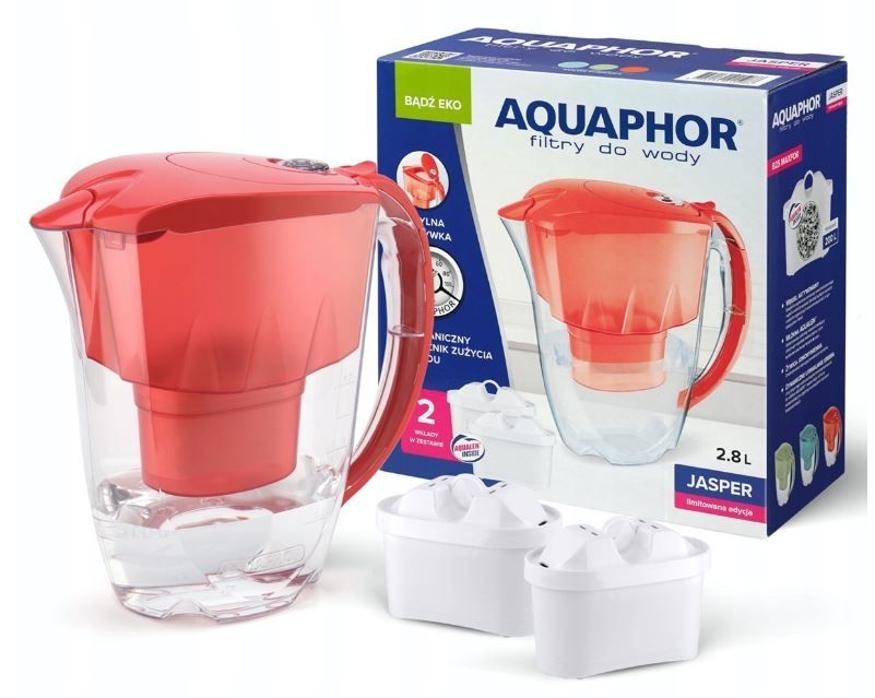 AQUAPHOR JASPER 2,8L KORALOWY +2 WKŁADY