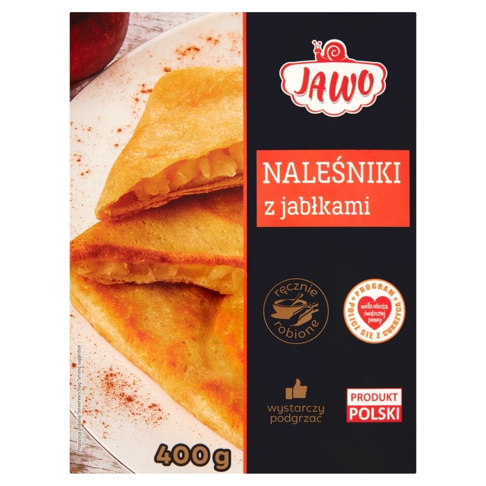 Jawo Naleśniki z jabłkami 400 g