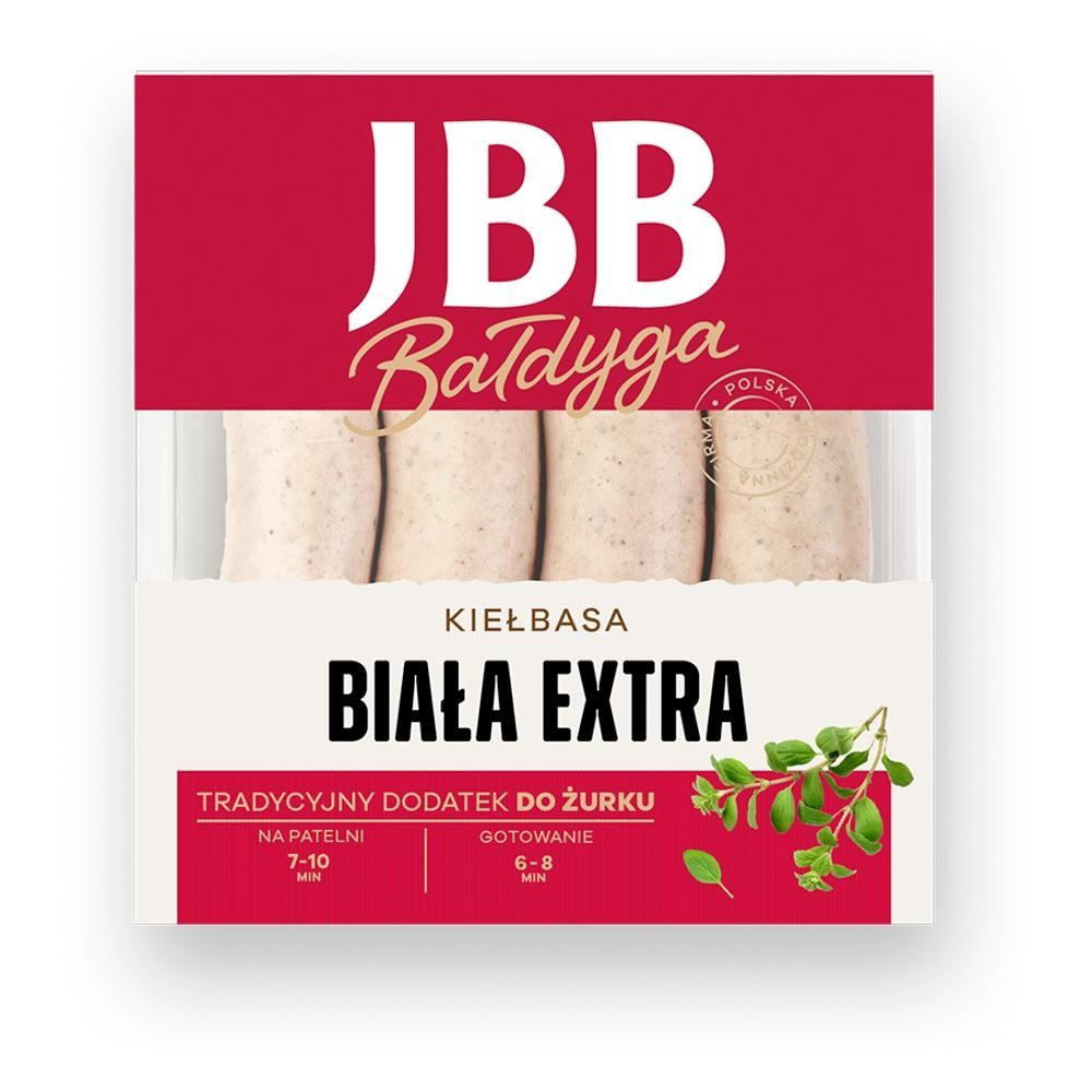JBB Bałdyga Kiełbasa biała extra 350 g