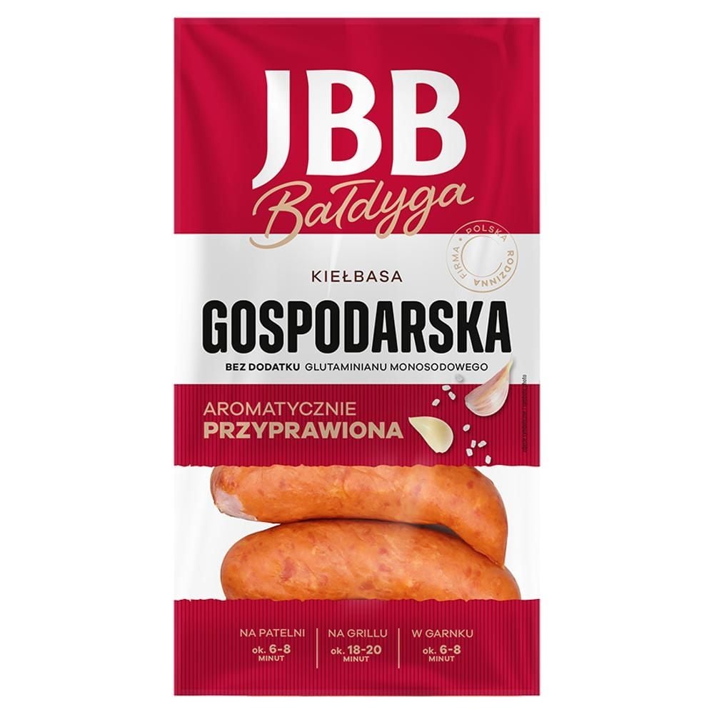 JBB Bałdyga Kiełbasa gospodarska 470 g
