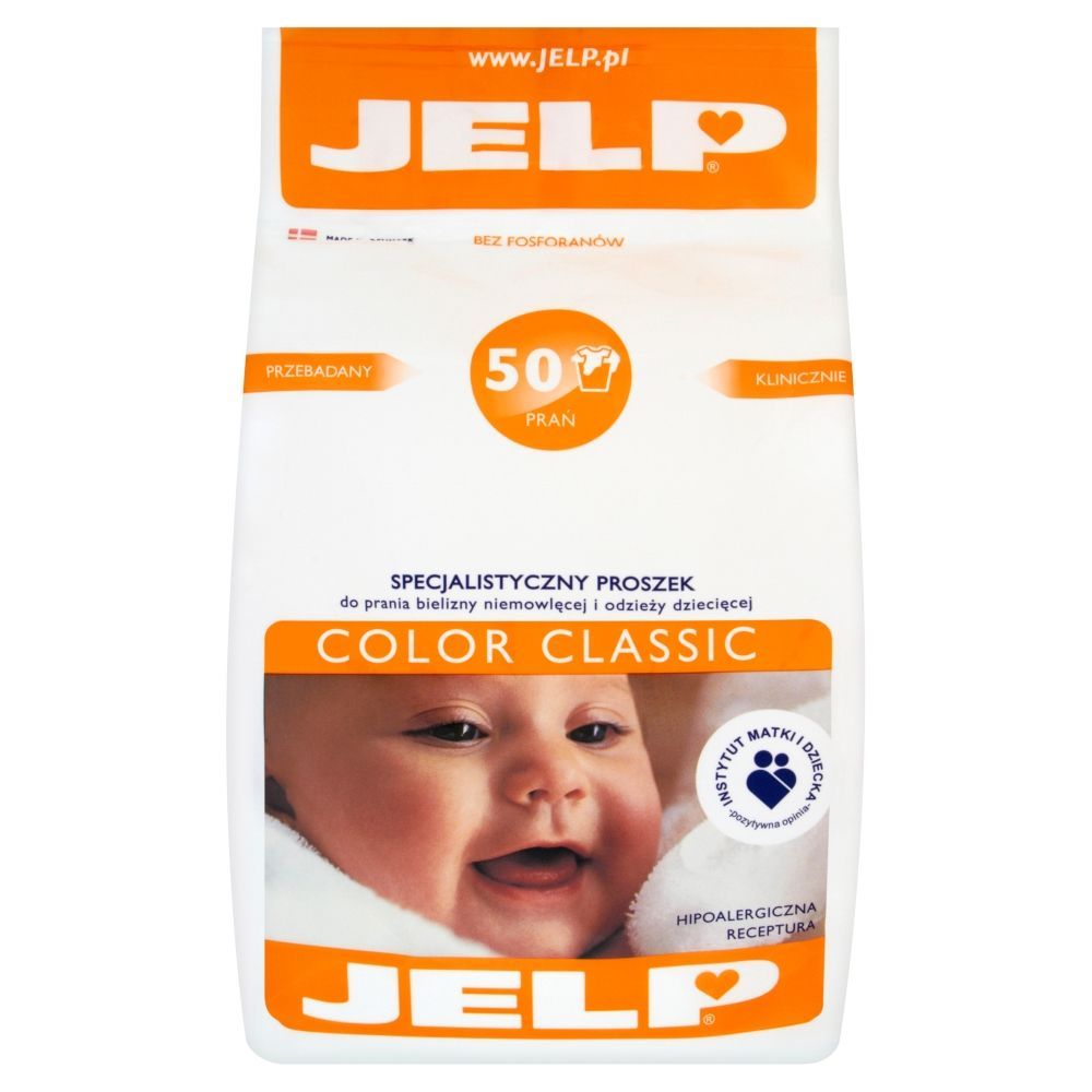 JELP Color Classic Specjalistyczny proszek do prania odzieży dziecięcej 4 kg